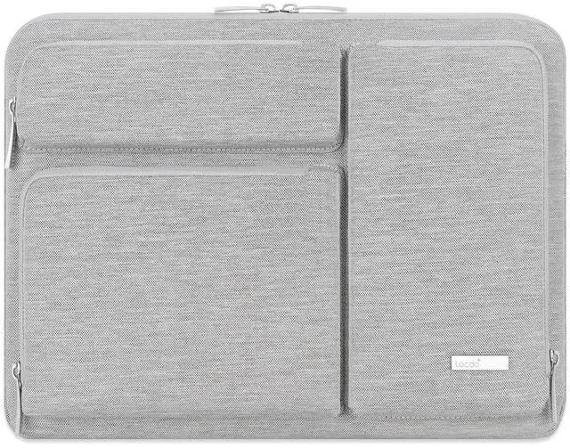 Main image of Lacdo 360° Protective Laptop Sleeve Case for 14 inch HP Chromebook / X360 / HP Stream, Acer Swift/Chromebook 314, 14" IdeaPad S330 ASUS Dell Portable Laptop Computer Bag, Gray
