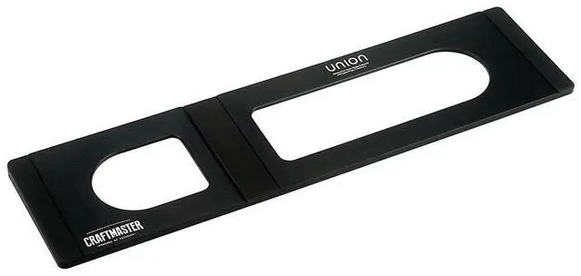 Main image of CraftMaster Union Tray for Apple Magic Keyboard and Apple Magic Trackpad 2 - Metal Dock Stand Controls Your iMac or Laptop Remotely, Premium Home and Office Accessory - Black