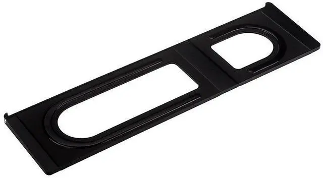 Alt view image 2 of 4 - CraftMaster Union Tray for Apple Magic Keyboard and Apple Magic Trackpad 2 - Metal Dock Stand Controls Your iMac or Laptop Remotely, Premium Home and Office Accessory - Black