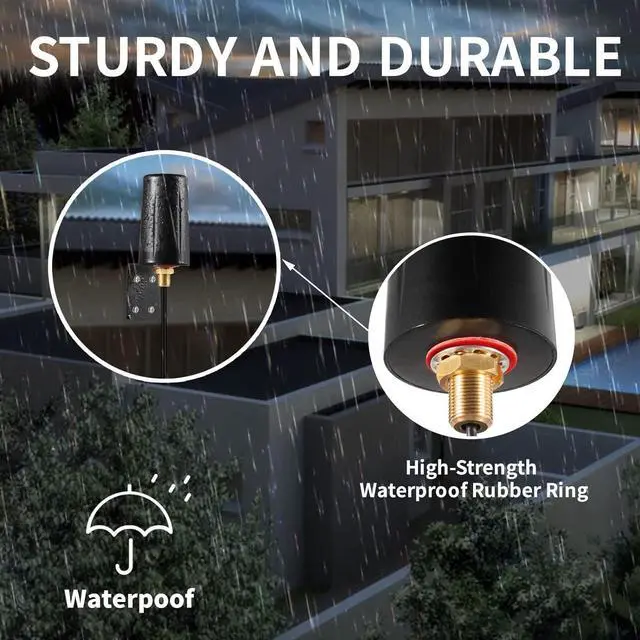 Alt view image 4 of 5 - Eifagur 9dBi WiFi 6 6E Tri-Band 2.4GHz + 5 GHz + 6GHz Wall Mount Antenna for WiFi 6 6E Router Hotspot PC Desktop Computer PCI-E Network Card Reolink Security Camera Signal Booster