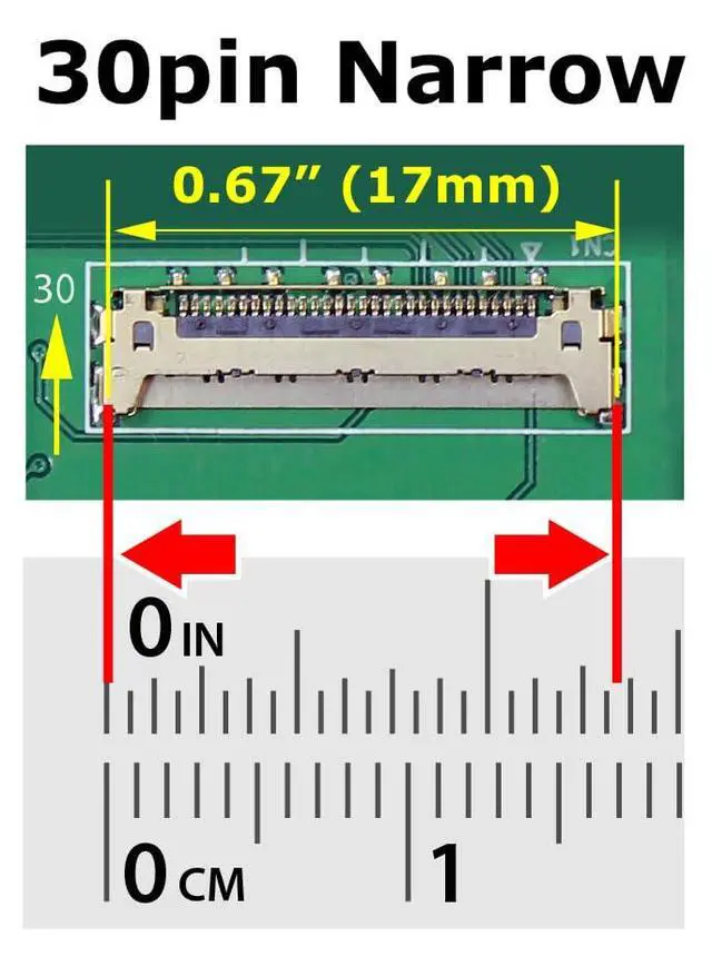 Alt view image 3 of 5 - SCREENARAMA New Screen Replacement for BOE NV160WUM-N42 (FHD+ 30pin 1920x1200) IPS LCD LED Display with Tools and Tape
