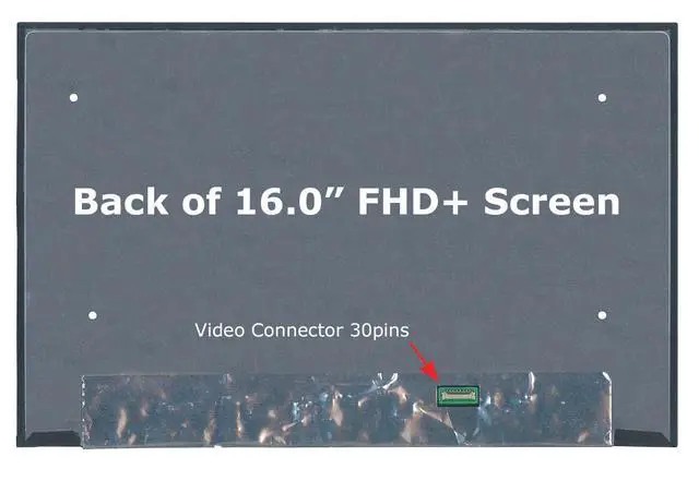 Alt view image 2 of 5 - SCREENARAMA New Screen Replacement for BOE NV160WUM-N42 (FHD+ 30pin 1920x1200) IPS LCD LED Display with Tools and Tape