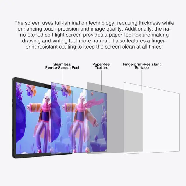 Alt view image 5 of 5 - Viewedge Standalone Drawing Tablet No Computer Needed, Portable 11 Inch 90Hz Refresh Rate Anti-Glare Screen, Tilt-Alignment Pen Android 14 6GB RAM 128GB ROM 1TB Expand, 8000mAh Battery