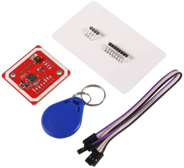 Alt view image 2 of 5 - 5PCS PN532 NFC NXP RFID Module V3 User Kit Near Field Communication Reader Writer Module Kit I2C SPI HSU with S50 White Card Key Card for Raspberry Pi DIY Smart Phone