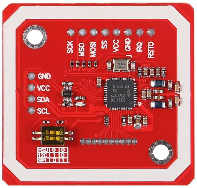 Alt view image 3 of 5 - 5PCS PN532 NFC NXP RFID Module V3 User Kit Near Field Communication Reader Writer Module Kit I2C SPI HSU with S50 White Card Key Card for Raspberry Pi DIY Smart Phone