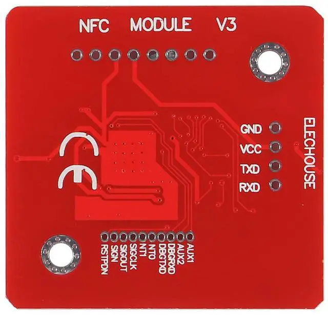 Alt view image 4 of 5 - 5PCS PN532 NFC NXP RFID Module V3 User Kit Near Field Communication Reader Writer Module Kit I2C SPI HSU with S50 White Card Key Card for Raspberry Pi DIY Smart Phone