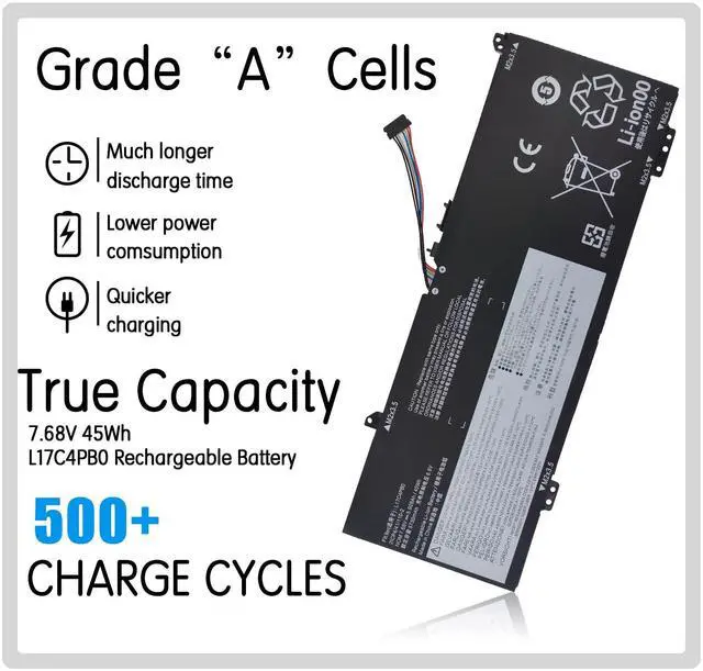 Alt view image 2 of 5 - King EBOYEE Laptop L17C4PB0 81EM Replacement IdeaPad 530S Battery for Flex 6-14IKB 6-14ARR IdeaPad 530S-14ARR 530S-15IKB 530S-14IKB Yoga 530-14IKB 530-14ARR L17M4PB0 L17M4PB2 L17C4PB2 Notebook.