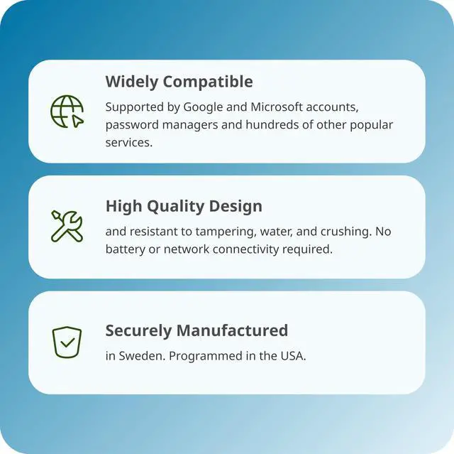 Alt view image 4 of 5 - Yubico - Security Key C NFC - Basic Compatibility - Multi-Factor authentication (MFA) Security Key, Connect via USB-C or NFC, FIDO Certified