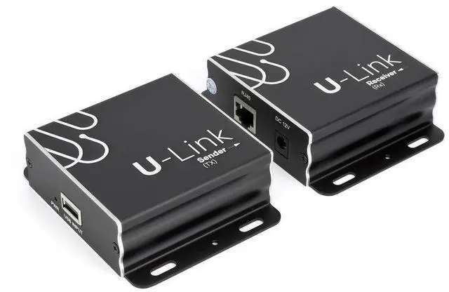 Main image of Sewell U-Link Ul10, USB 2.0 Over Single CAT5E/6 Extender, 200 ft, 480 Mbps, 4 Port - V2.0