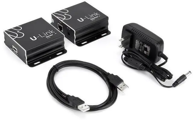 Alt view image 5 of 5 - Sewell U-Link Ul10, USB 2.0 Over Single CAT5E/6 Extender, 200 ft, 480 Mbps, 4 Port - V2.0