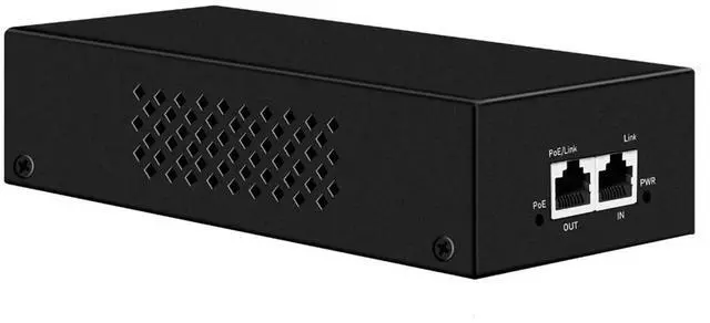 Main image of Ztyuav 2.5G PoE++ Injector 90W Non-PoE to PoE Adapter with 2 RJ-45 Ports - 100/1000/2500Mbps, IEEE 802.3af/at/bt Compliant, Plug & Play, Distance Up to 100 Meters (328 ft.), Black