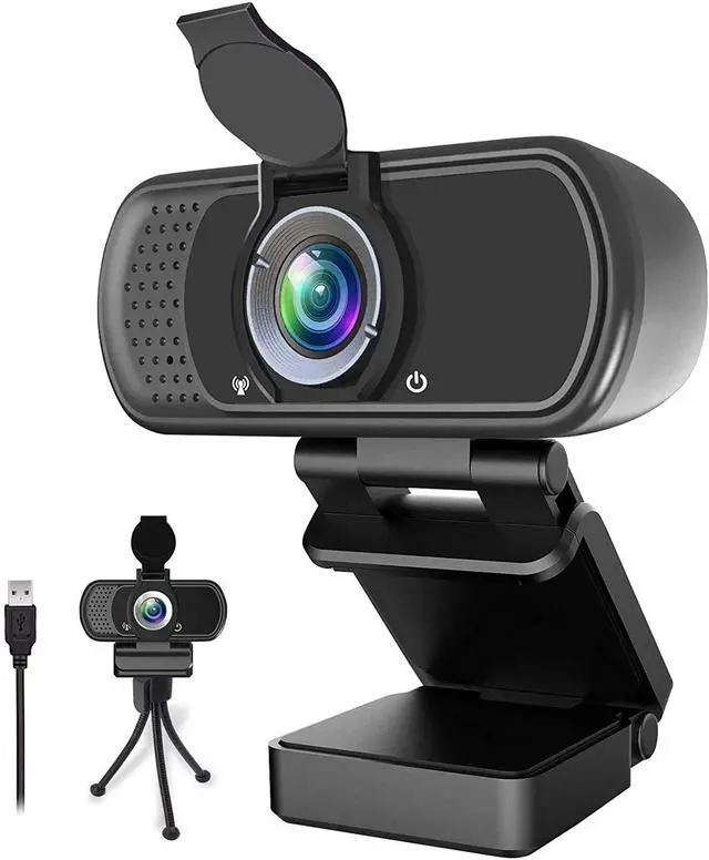 Main image of Webcam HD 1080p ,Live Streaming HD Camera with Stereo Microphone, PC Desktop or Laptop USB Webcam with 110 Degree View Angle, for Switch 2,Video Calling, Recording, Conferencing, Streaming, Gaming
