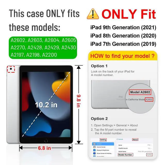 Alt view image 2 of 5 - Fintie Rotating Case for iPad 9th Generation (2021) / 8th Generation (2020) / 7th Gen (2019) 10.2 Inch - 360 Degree Rotating Stand Cover with Pencil Holder, Auto Wake Sleep, Green Spring