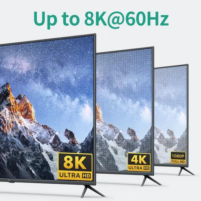 Alt view image 4 of 5 - SUIDEK USB C Bi-Directional Switch, 1 in 2 Out/2 in 1 Out USB C Switcher 8K@60Hz 10Gbps Data Transfer and 100W PD Fast Charging, Included 5V Power Adapter