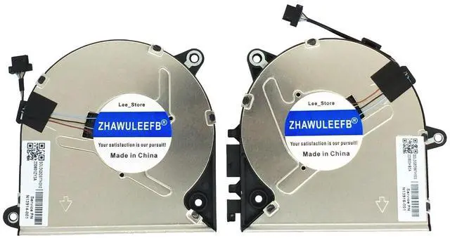 Main image of ZHAWULEEFB Replacement New CPU+GPU Cooling Fan for HP Zbook Power 15 G9 G10 G4I HSN-Q36C N13915-001 EG75070S1-C611-S9A N13914-001 EG75070S1-C601-S9A DC5V 2.50W