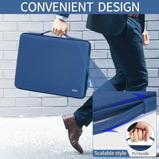 Alt view image 5 of 5 - Hard Laptop Sleeve Case for 13.6 Inch MacBook Air M2 A2681 2022-2024 M3/A3113 2024,14inch MacBook Pro 14 M4/M3/M2/M1 Pro/Max A3112 A3401 A3185 A2992 A2918 A2779 2024-2021, Water-Resistant