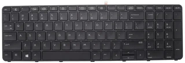Main image of New Replacement Laptop Keyboard for HP Probook 450 G3 G4 455 G3 G4 470 G3 G4 Keyboard 827029-001 837551-001 9Z.NCGBQ.301 AEX63U01110 NSK-CZ3BQ 01. Backlit US