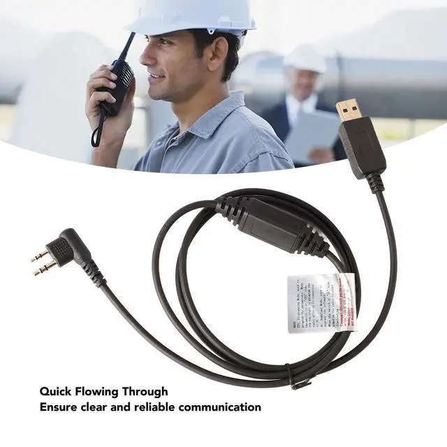 Alt view image 2 of 5 - Programming Cable USB Upgraded Write Frequency Line Plug and Play Data Cable for PC76 TD500 PD530