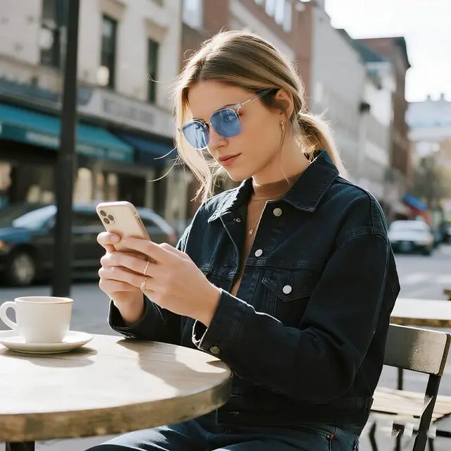 Alt view image 5 of 5 - GLEASANNA 99.9% Blue Light Blocking Glasses For Men Women Anti-Fatigue Computer Gaming Sleep Glasses Reduce Eye Strain