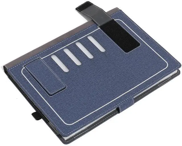 Alt view image 3 of 5 - Honeymoon Case Cover Compatible for HP Envy x360 14-FAxxxx / 14-FCxxxx 2 in 1 2024-2025 14 Inch Convertible Laptop,Multi-Angle Stand with Heat-Vent Hard Shell Case,Blue