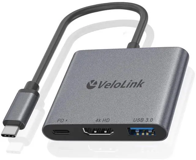 Main image of USB c to Hdmi Adapter 4k120Hz,Usbc HDMI with PD Charger HDMI to USBC Adapter, USB C Hub Multiport AV Converter Compatible with MacBook,Laptops, Switch 4K120Hz