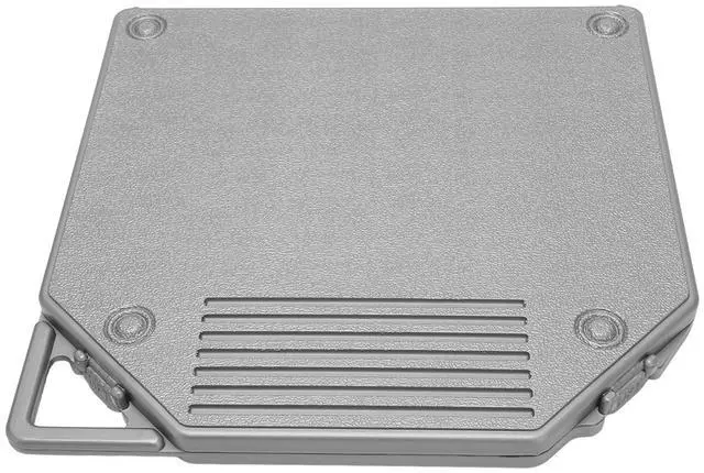 Alt view image 2 of 4 - Acouto Professional 0 I Empty Tape Reel Storage Box - Scratch Case with Eling and Handle for Recording Tapes Black (Grey)