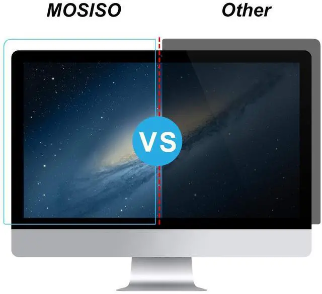 Alt view image 5 of 5 - MOSISO 25 inch Computer Blue Light Blocking Screen Protector Anti-UV Eye Protection Filter Film Panel for Diagonal 25 inch 16:9 Widescreen Desktop PC LED Monitor (22.95 x 13.43 / L x W)