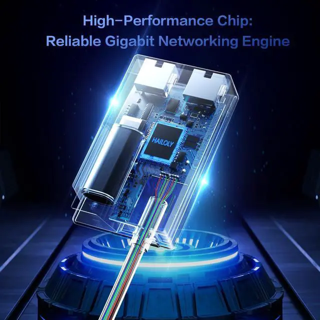 Alt view image 3 of 5 - Starlink Ethernet Adapter for Starlink Gen 2, Multi Ports Adapter Starlink to RJ45 Fast&Stable Network Connection 1 to 2 [2 Devices Network Simultaneously] - Up to 1 Gbps