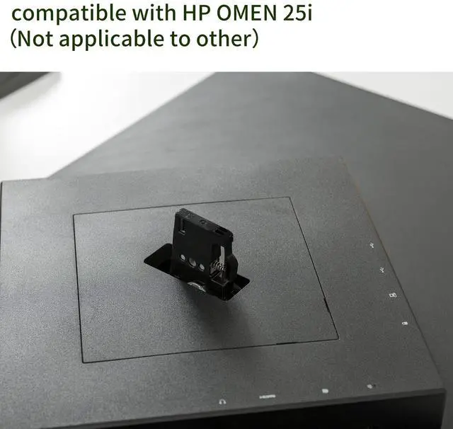 Alt view image 3 of 4 - Monitor Arm/Mount VESA Bracket Adapter Compatible with HP Omen Gaming Monitor (25i) - VESA 75x75mm 100 * 100mm 75 * 75mm Black