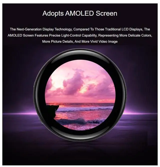 Alt view image 3 of 5 - waveshare ESP32-S3 1.43inch AMOLED Display Development Board,466×466 Resolution 16.7M Color Capacitive Touch AMOLED Round Display Support 2.4GHz WiFi and Bluetooth BLE 5