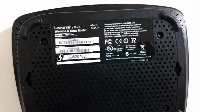 Alt view image 2 of 2 - Linksys WRT120N Wireless-N Home Router