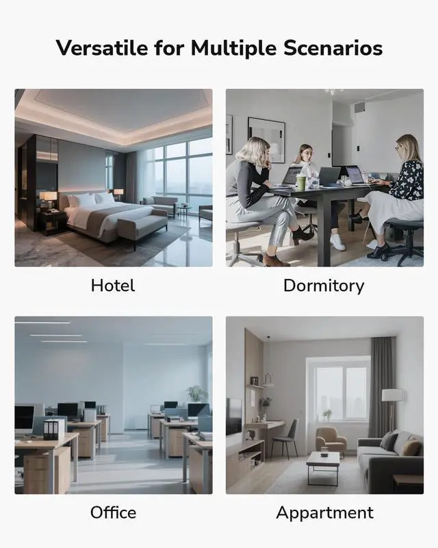 Alt view image 4 of 5 - Cudy AP3000 Wall WiFi 6 AX3000 Wall Plate Wireless Gigabit Access Point, Support OFDMA, MU-MIMO, PoE Powered, Cudy App Control or Web Configuration