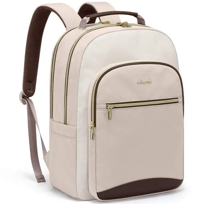 Main image of LOVEVOOK Laptop Backpack for Women, 15.6 Inch Work Business Backpack Purse for Teacher, Waterproof Nurse Bag College Bookbag for School, Casual Personal Item Travel Bag College Daypack