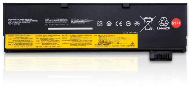 Main image of T470 61++ Laptop Replacement Battery for Len ovo ThinkPad T570 T580 T470 T480 P51S P52S TP25 A475 A485 TP25 Series 61 01AV422 01AV424 TP25 Series SB10K97584 SB10K97585 01AV490 01AV492(11.55V/72Wh)