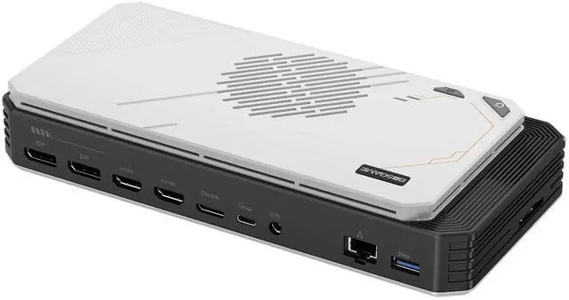 Main image of BOSGAME External GPU Docking Station, eGPU Enclosure with AMD Radeon 7600M GPU Graphics Card, HDMI2.1, DisplayPort2.0, Oculink, USB4, eGPU Dock for Mini PC Laptop Notebook Game Console