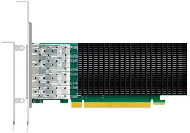 Main image of GLOTRENDS ST7342 4-Port 25G SFP28 Ethernet Network Card with Intel E810-CAM1 Controller, PCIE 4.0 X16 Interface, Support Windows 11/10/Windows Server/Linux/RHEL/SLES/Ubuntu/Debian/Freebsd