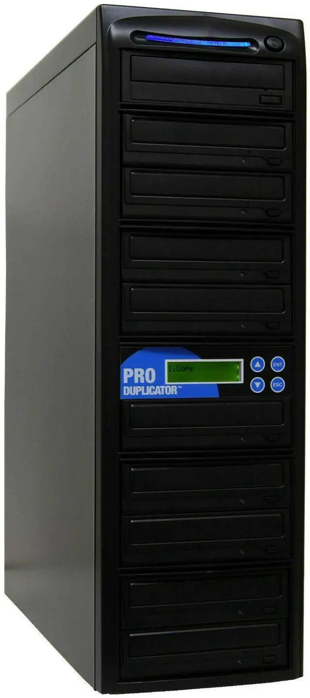 Main image of Produplicator 1 to 9 24X Burner CD DVD Duplicator - Standalone Copier Duplication Tower