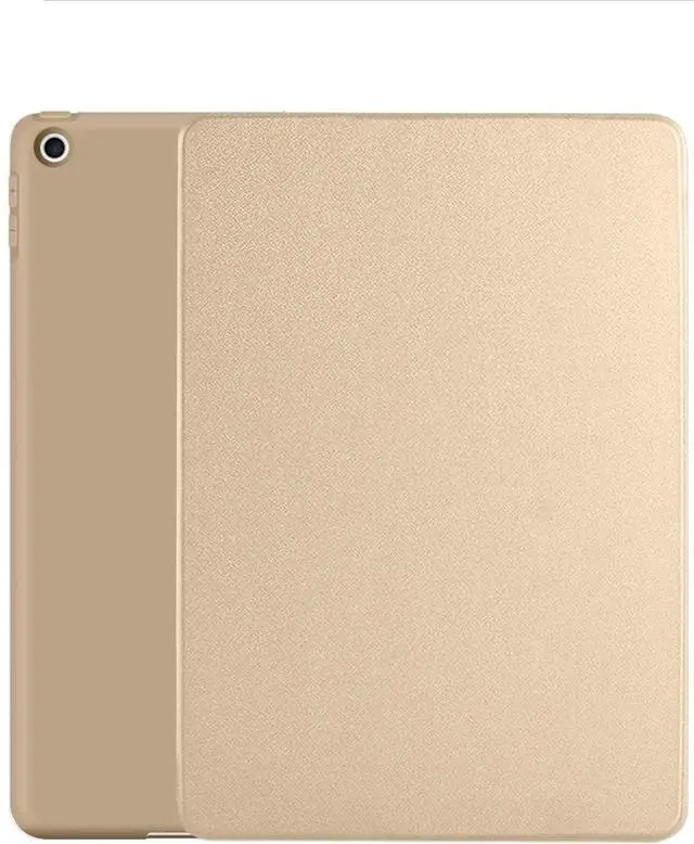 Main image of DuraSafe Cases for iPad Air 3 2019 PRO 10.5 Inch 2017 Air 3rd Gen A1701 A2152 A2123 MQF12LL/A MQEY2LL/A MQF22LL/A MQF02LL/A Trifold Soft Silicone Shock Proof Magnetic Flip Case - Gold