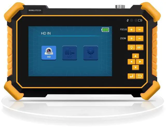 Main image of EVERSECU 4.3 Inch CVI TVI AHD CCTV Camera Tester Monitor - 8MP HD Auto Recognition, DC12V Power Output, 5200mAh Battery - Supports PAL/NTSC, Coaxial PTZ Control, Media Player & Audio Test