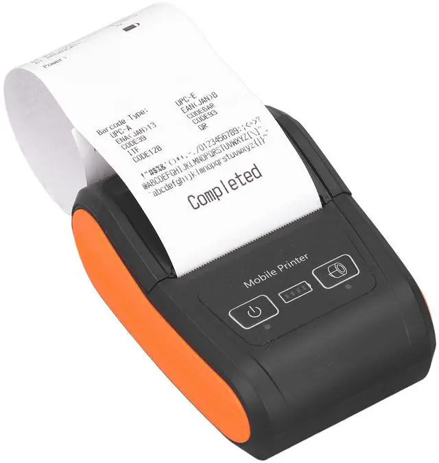 Main image of Portable Mini Thermal Printer, ABS Handheld Thermal Printing Machine, USB Receipt Bill Ticket Printer, Top Feed Thermal Receipt Printer for Supermarket, Shopping Mall, Restaurant