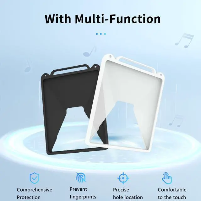 Alt view image 2 of 5 - Case for SpaceX Starlink Mini,NOUKAJU Silicone Protective Cover,Drop-Proof,Scratch-Proof,Shock-Proof,Dust-Proof,Protective Case for Starlink Mini(Black)