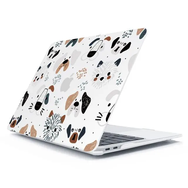 Alt view image 3 of 5 - HOHAIYOO Compatible with 2022 M2 MacBook Pro 13 inch Case 2021 2020-2016 M1 A2338 A2289 A2251 A1706 A2159 A1989 with Touch Bar, Hard Shell Case&Keyboard Cover&Screen Protector&Webcam Cover, Funny Dog