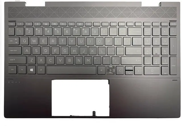 Main image of LTPRPTS Replacement Laptop Upper Case Palmrest Backlit Keyboard Assembly Part for HP 15-EE 15M-EE0013 15M-EE L93119-001 Black