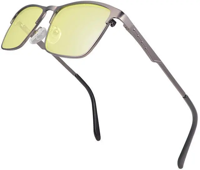 Main image of Vepiant Blue Light Blocking Glasses Photochromic Transition Sunglasses Retro UV Protection Spring Hinge Computer Eyewear for Men Women Anti Glare Smart Tint Full Rim Anti Eyestrain Gaming Eyeglasses