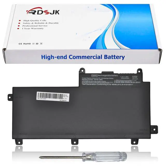 Main image of CI03XL Laptop Battery for HP ProBook 640 G2 645 G2 650 G2 655 G2 640 G3 645 G3 650 G3 655 G3 Series CI03 CIO3 CIO3XL HSTNN-UB6Q HSTNN-LB6T HSTNN-PB6K 801517-221 801517-422 801554-001 C103XL 11.4V 48Wh