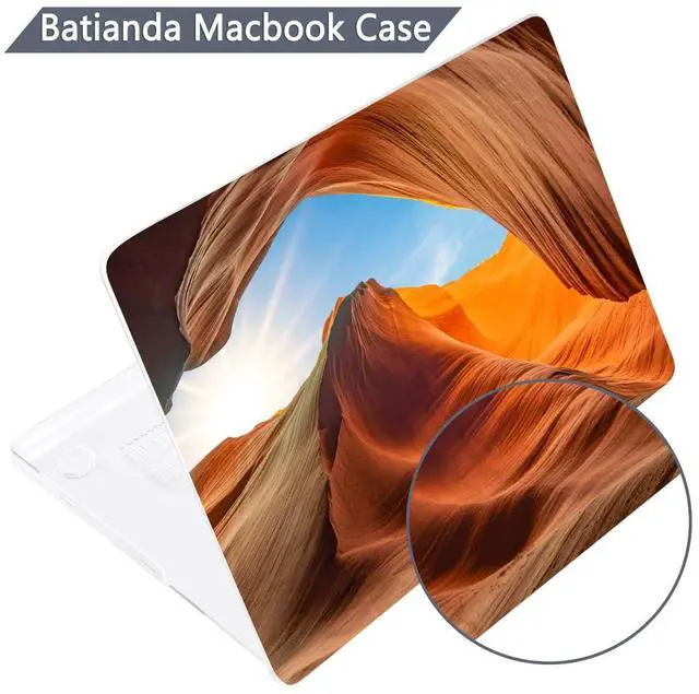Alt view image 5 of 5 - Batianda for New MacBook Pro 14 inch Case 2025 M5 2024 2023 2021 Release with M4 M3 M2 M1 Pro/Max Chip,Landscape Series Designed Hard Shell with Keyboard Cover & Screen Protector, Desert Scenery