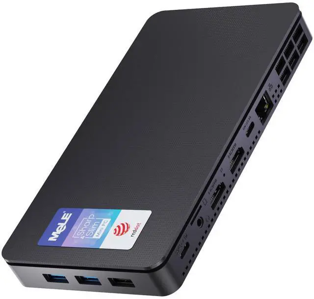 Main image of MeLE Reddot Winner Slim Mini PC Overclock4C N150(up to 3.6GHz) 32GB RAM, 512GB Storage, Mini Desktop Computer, Triple Screen Display, Full Function USB-C on Office Education