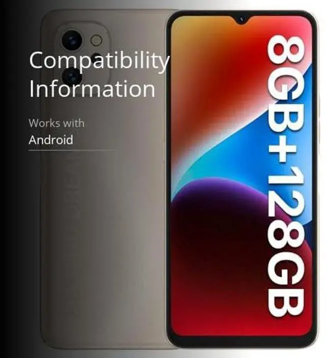 Alt view image 3 of 5 - UMIDIGI Cell Phone, F3 8GB+128GB Smartphone Unlocked, 48MP AI Triple Camera, 6.7inch HD Full Screen, 5150mAh Battery,18W Fast Charging, Android 11 Phone Unlock, Type-C,4G Dual SIM, NFC