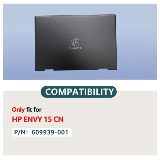 Alt view image 2 of 5 - D-KXCPELE Replacement Laptop LCD Back Cover Top Case Rear Lid for HP Envy X360 13-AG 609939-001 TPN-W133 460.0EC02.0003 Brown
