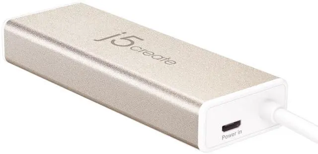 Alt view image 4 of 5 - j5create USB 3.1 Type-C Port with SD/Micro SD Card Reader JCH347Adapter Dongle with 3 USB 3.1/3.0/2.0 Ports, for Chromebook/MacBook/and More USB Type C Devices